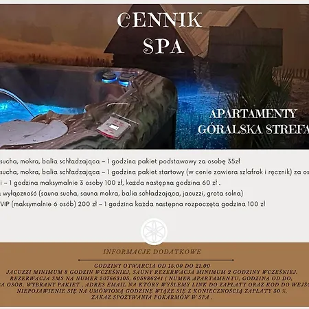 Góralska Strefa&spa * Kościelisko