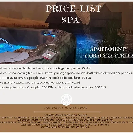 Góralska Strefa&spa * Kościelisko